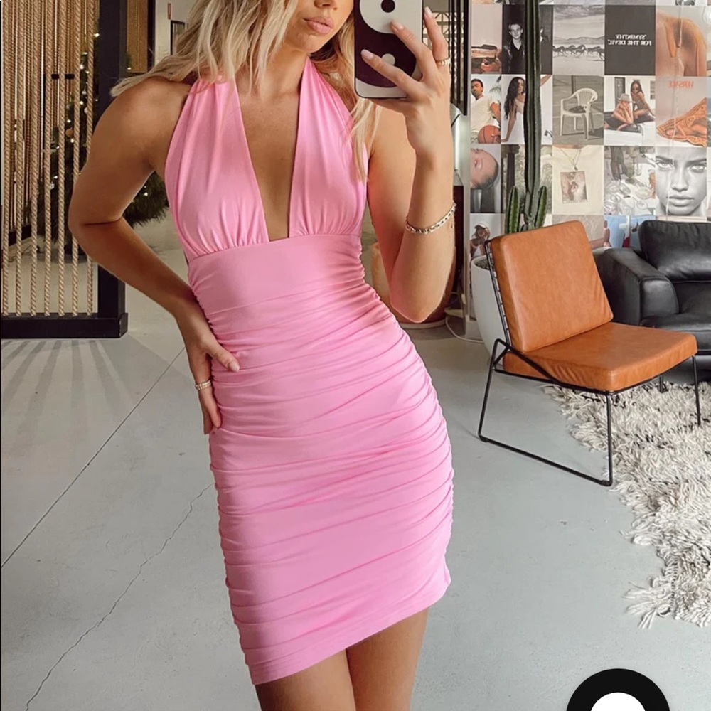 JORDY MINI DRESS PINK